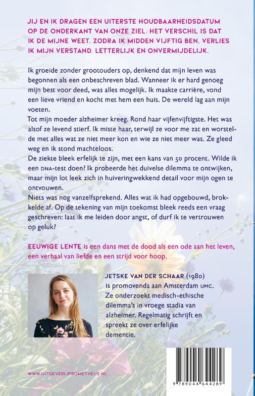 Achterkant van Eeuwige Lente