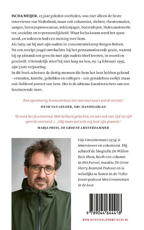 Achterkant van Ischa
