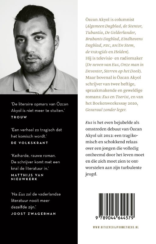 Achterkant van Eus