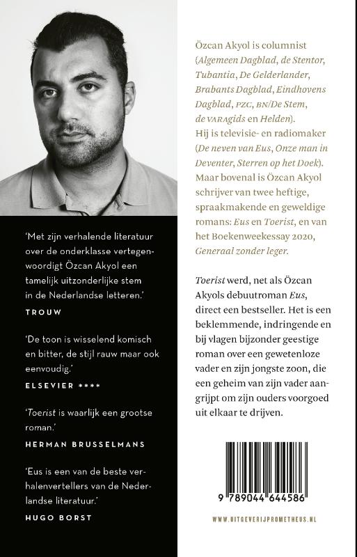 Achterkant van Toerist