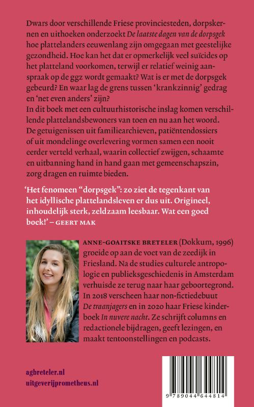 Achterkant van De laatste dagen van de dorpsgek