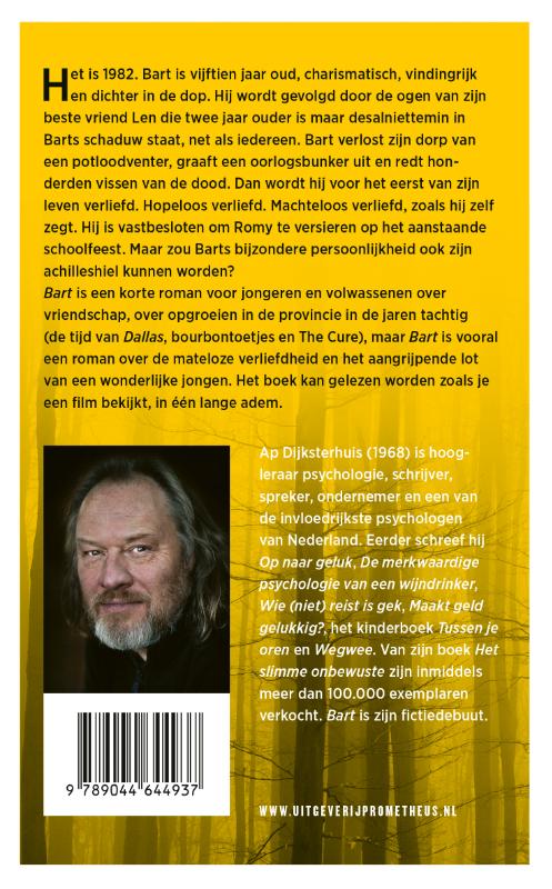 Achterkant van Bart