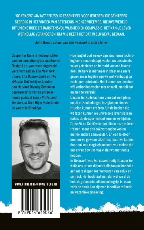 Achterkant van De kracht van het ritueel