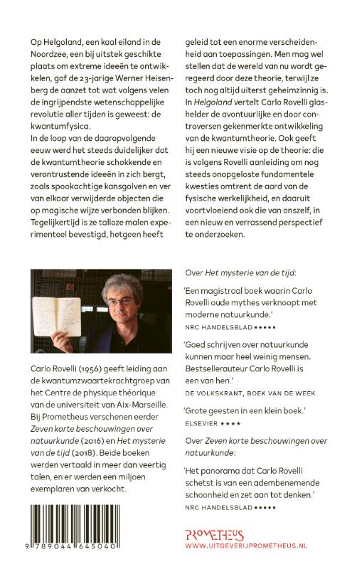 Achterkant van Helgoland
