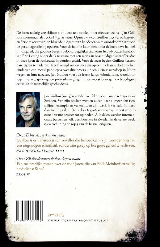 Achterkant van De tweede doodzonde