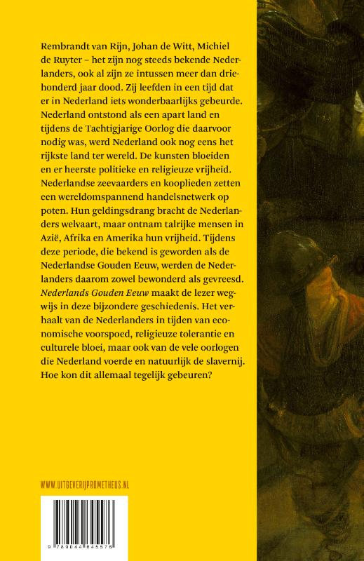 Achterkant van Nederlands Gouden Eeuw