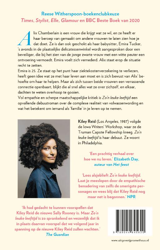 Achterkant van Zo'n leuke leeftijd