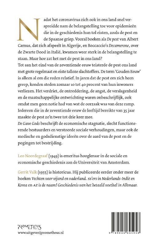 Achterkant van De gave Gods