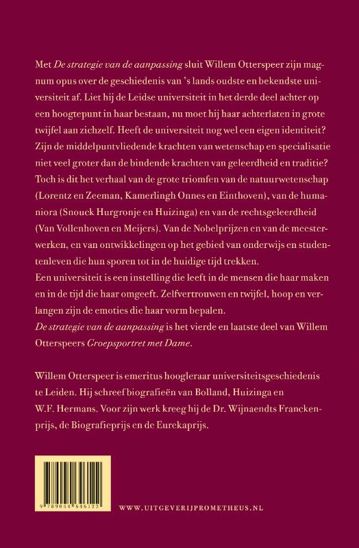 Achterkant van De strategie van de aanpassing