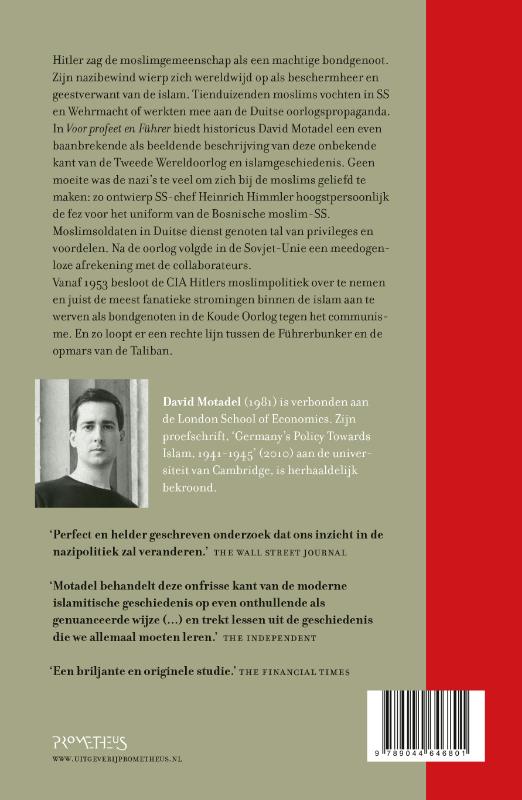 Achterkant van Voor profeet en Führer