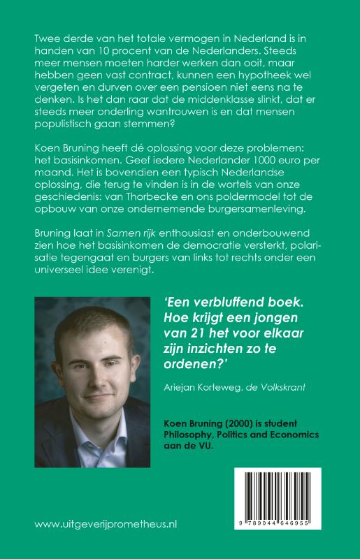 Achterkant van Samen rijk