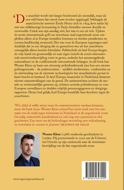 Achterkant van De antiterroristen