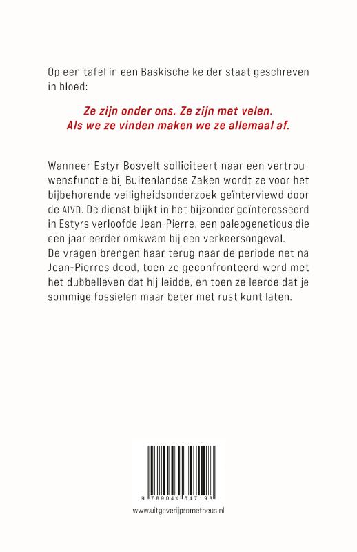 Achterkant van Monstrum