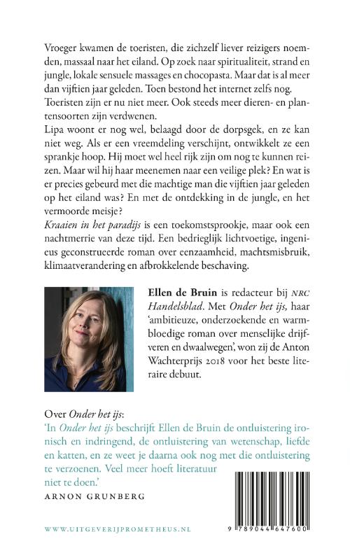 Achterkant van Kraaien in het paradijs