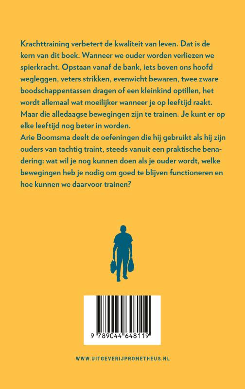 Achterkant van Trainen voor het leven
