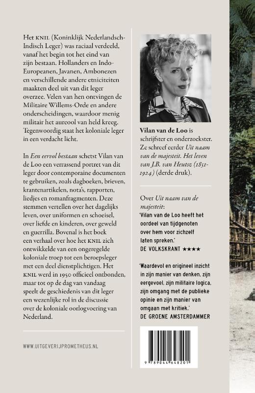 Achterkant van Een eervol bestaan