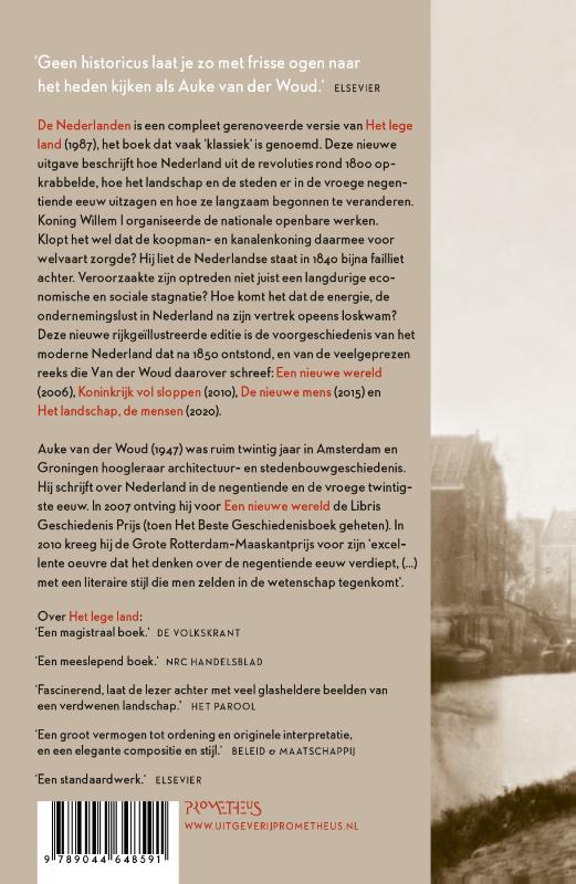 Achterkant van De Nederlanden