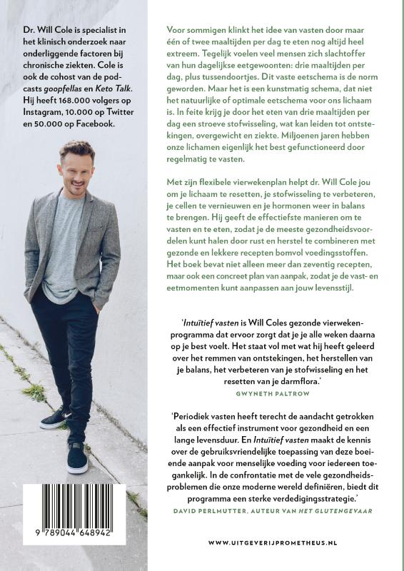 Achterkant van Intuïtief vasten