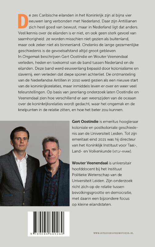 Achterkant van Ongemak
