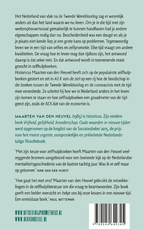 Achterkant van AEX van de ziel
