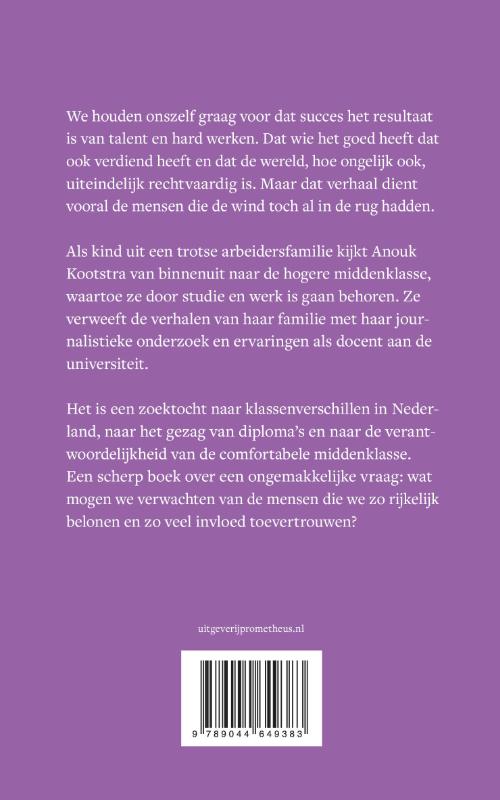 Achterkant van Wat hebben we het goed (voor onszelf geregeld)