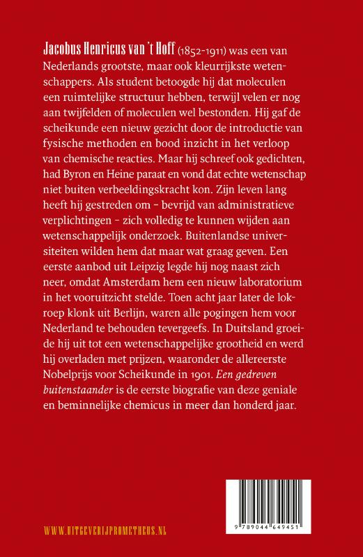 Achterkant van Een gedreven buitenstaander