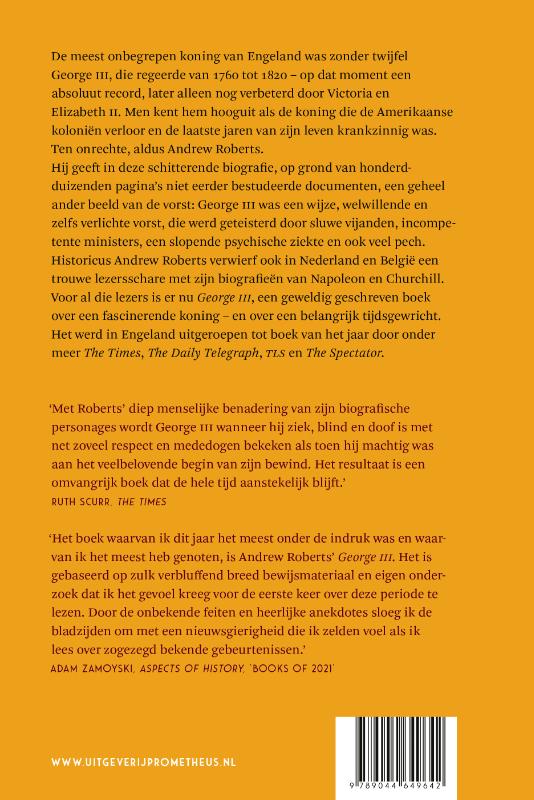 Achterkant van George III