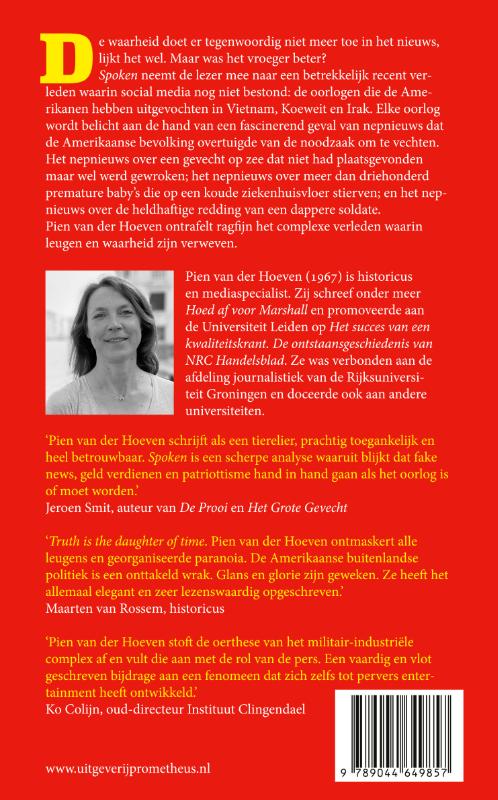 Achterkant van Spoken