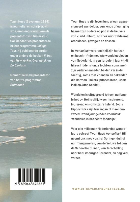 Achterkant van Wandellust