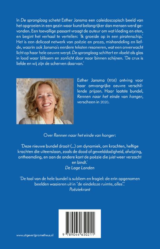 Achterkant van De spronglaag