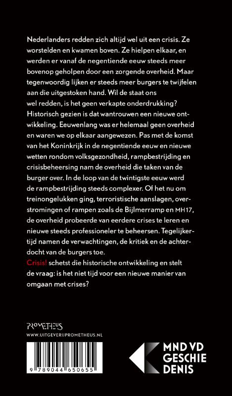 Achterkant van Crisis!