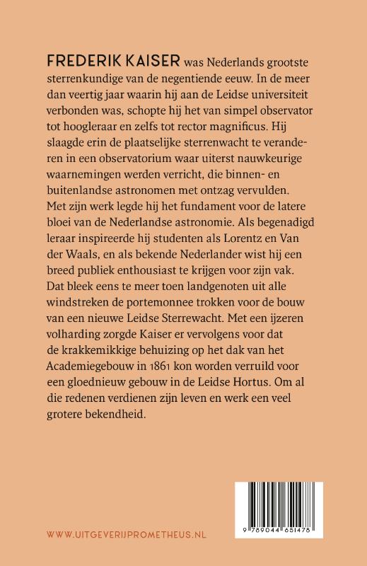 Achterkant van Een passie voor precisie