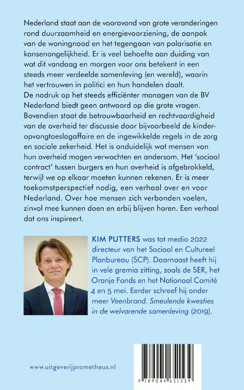 Achterkant van Het einde van de BV Nederland