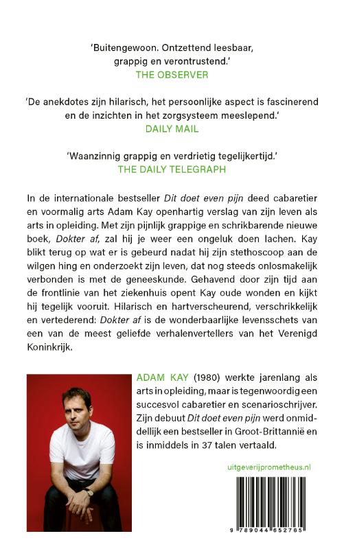 Achterkant van Dokter af