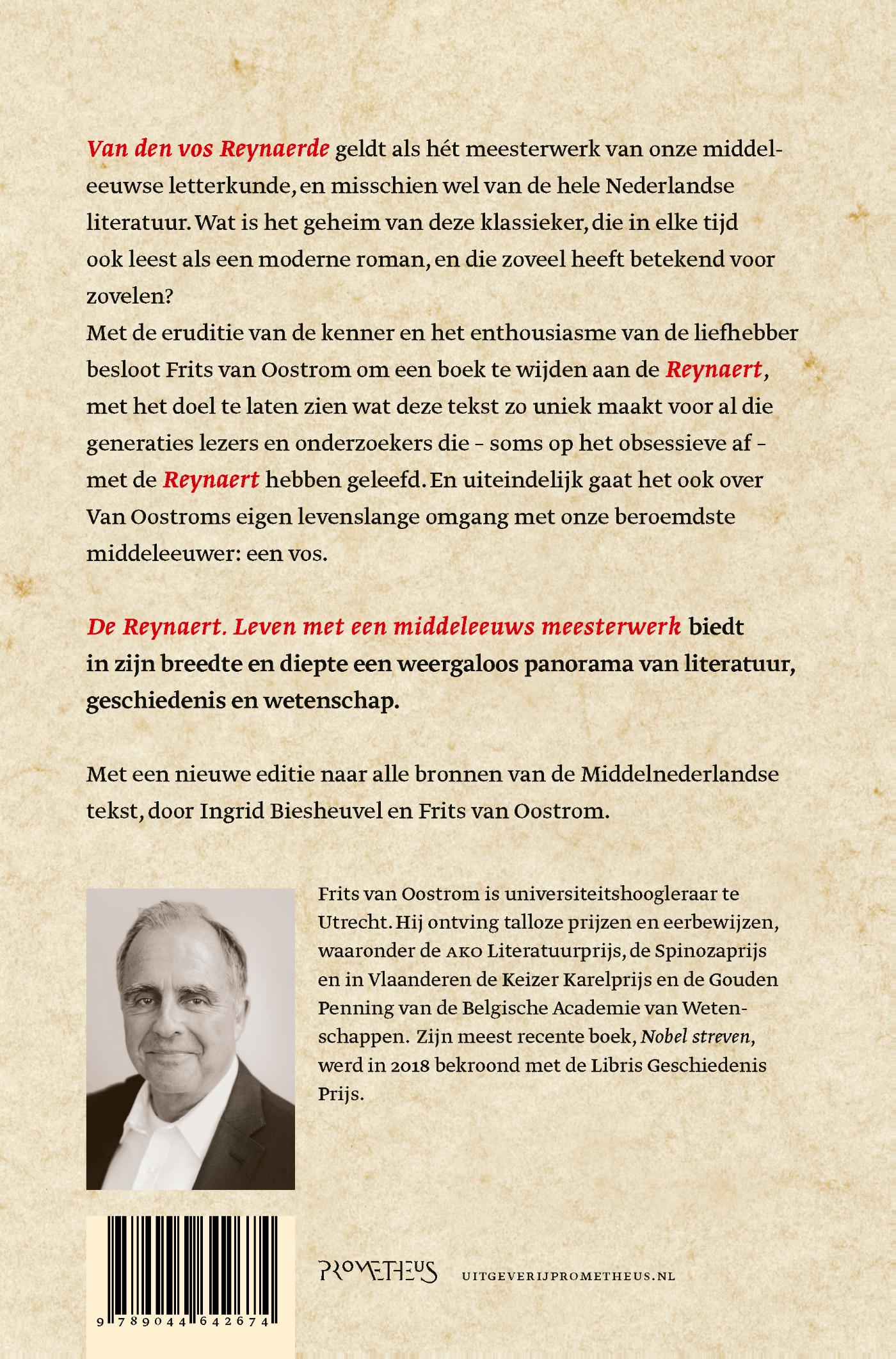 Achterkant van De Reynaert