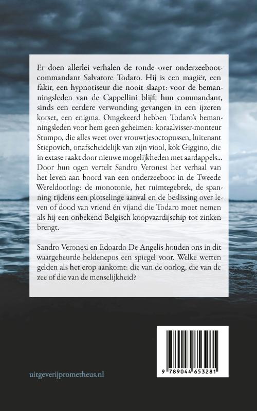 Achterkant van Commandant