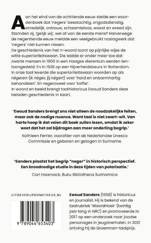 Achterkant van Het n-woord