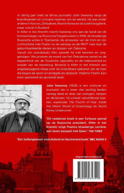 Achterkant van Killer in het Kremlin