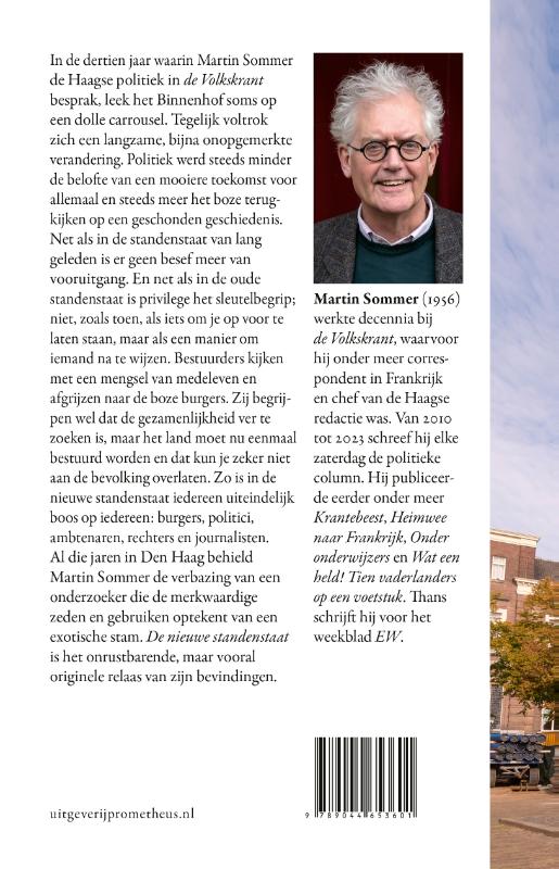 Achterkant van De nieuwe standenstaat