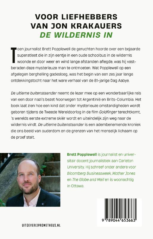 Achterkant van De ultieme buitenstaander