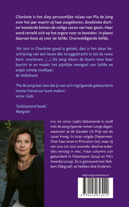 Achterkant van Charlotte
