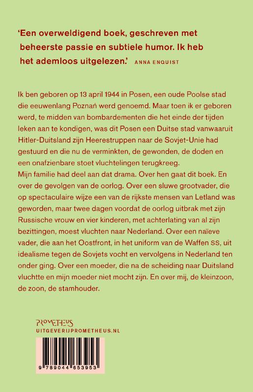 Achterkant van De stamhouder