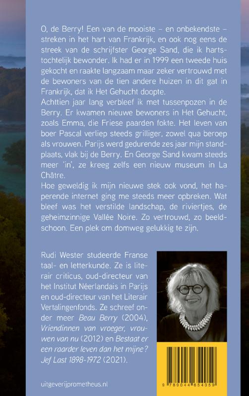 Achterkant van Domweg gelukkig in de Berry