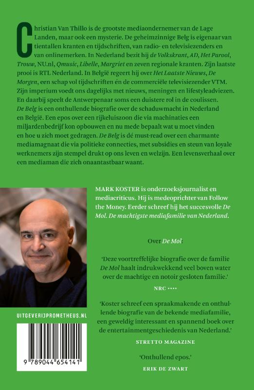 Achterkant van De Belg