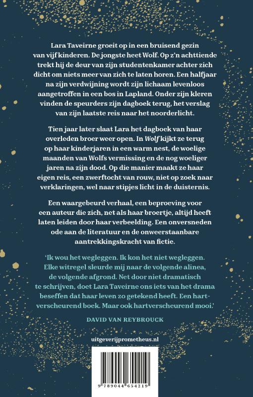 Achterkant van Wolf