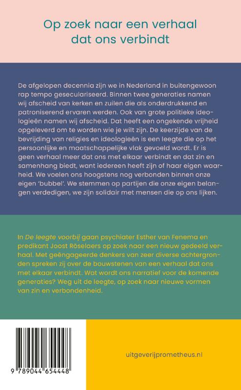 Achterkant van De leegte voorbij