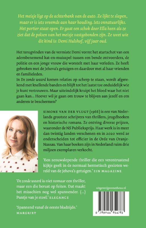 Achterkant van De zonde waard