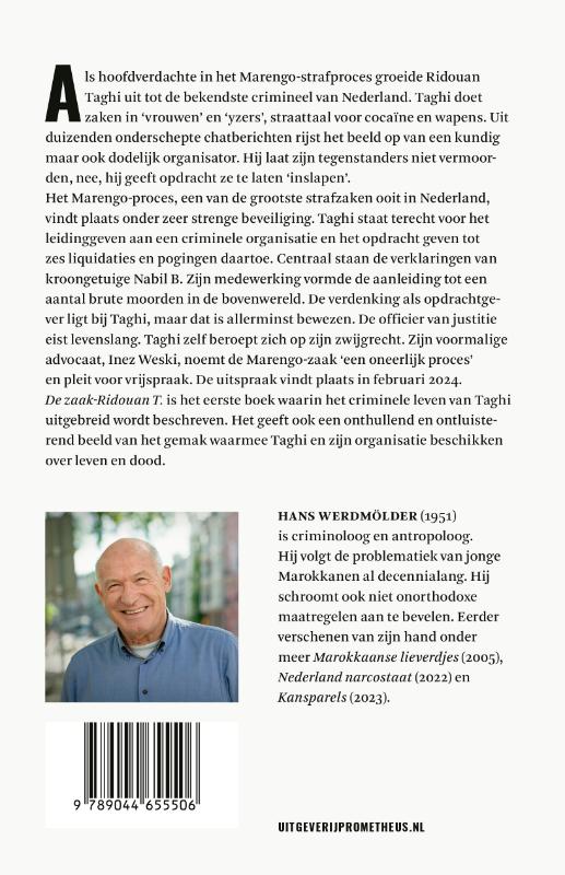 Achterkant van De zaak Ridouan T.