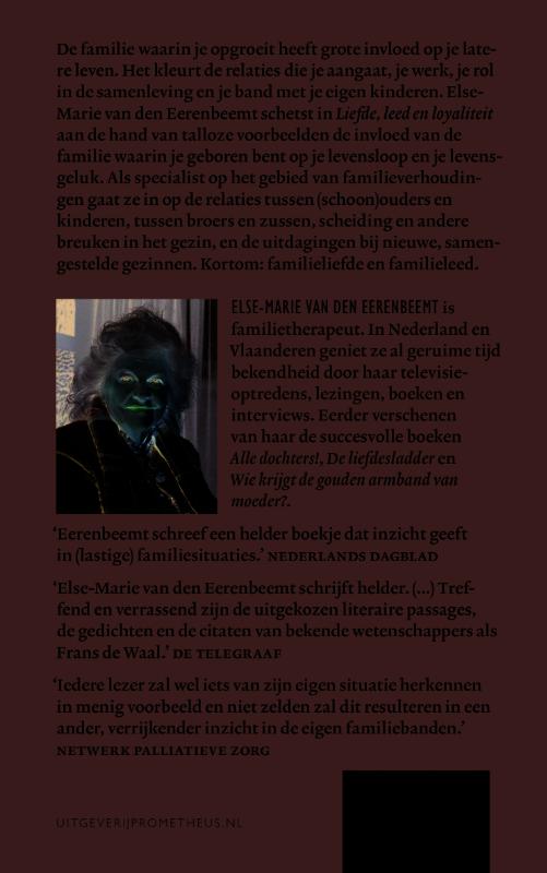 Achterkant van Liefde, leed, loyaliteit