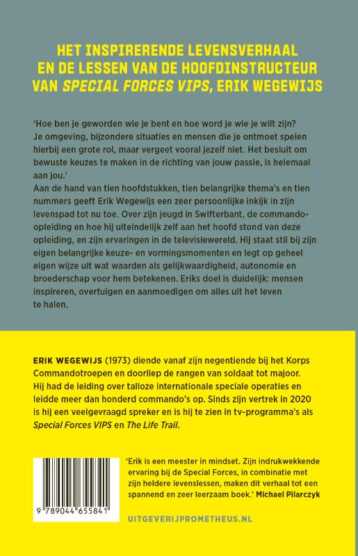 Achterkant van Met blote handen